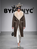 Women's Faux Shearling Long Coat – BYMANYC New York | Minor & Co.