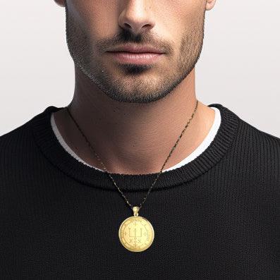 Archangel Raphael Sigil Solid Gold Pendant | Minor & Co.