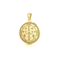 Archangel Uriel Sigil Small Solid Gold Pendant | Minor & Co.