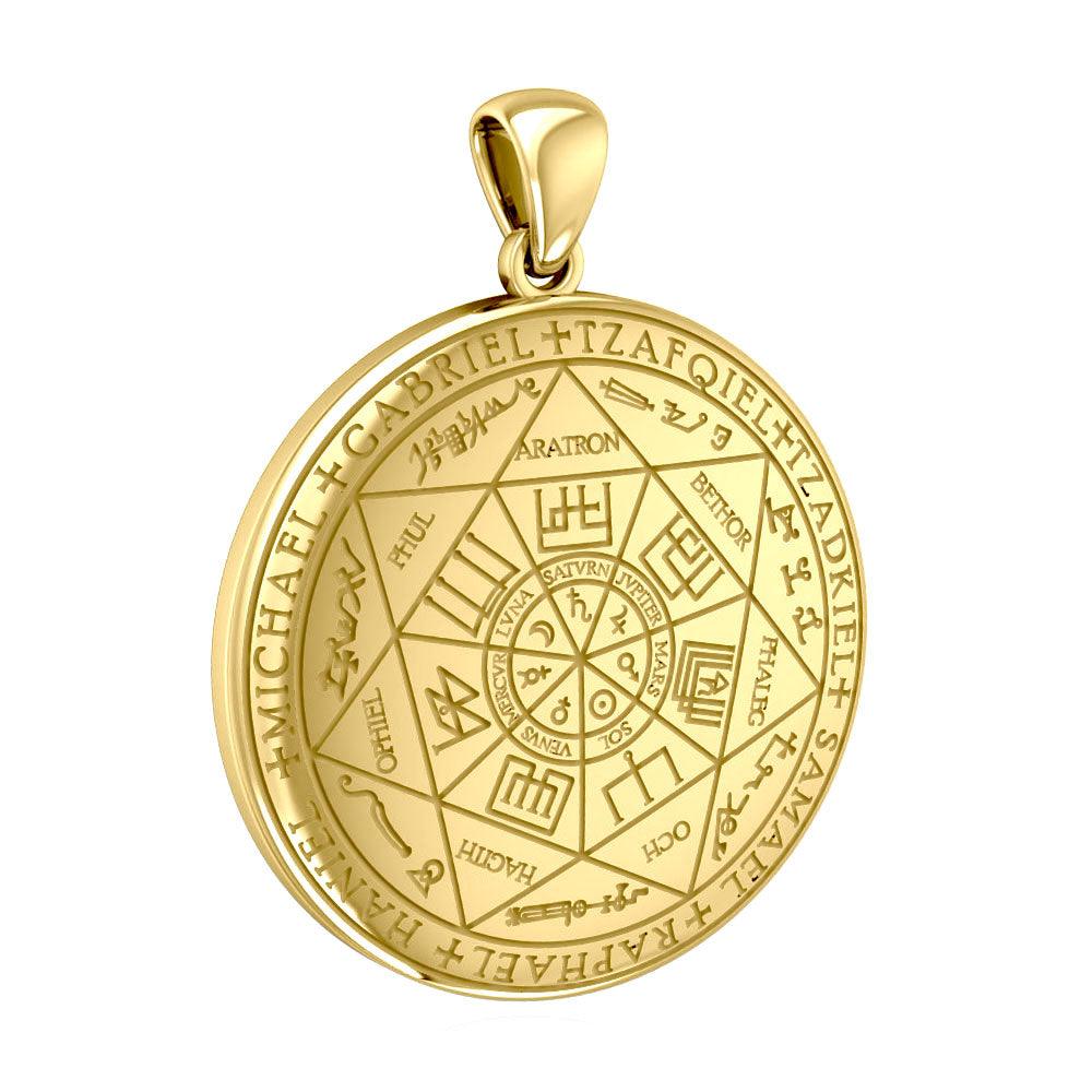 The Seven Archangels Solid Gold Pendant | Minor & Co.