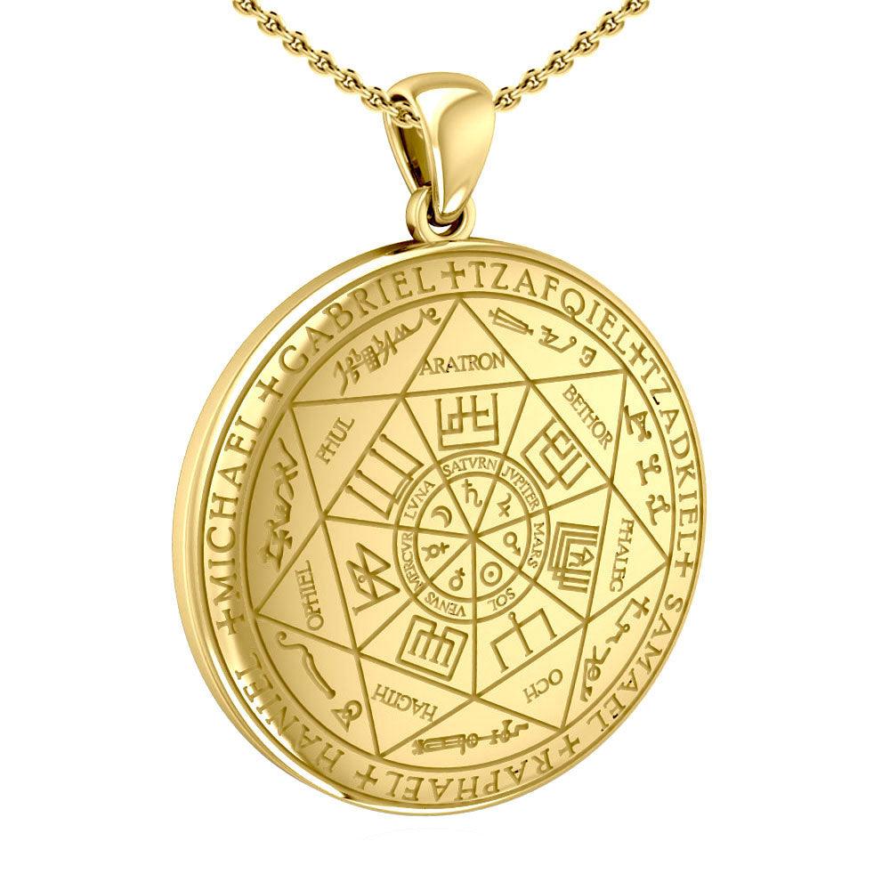 The Seven Archangels Solid Gold Pendant | Minor & Co.