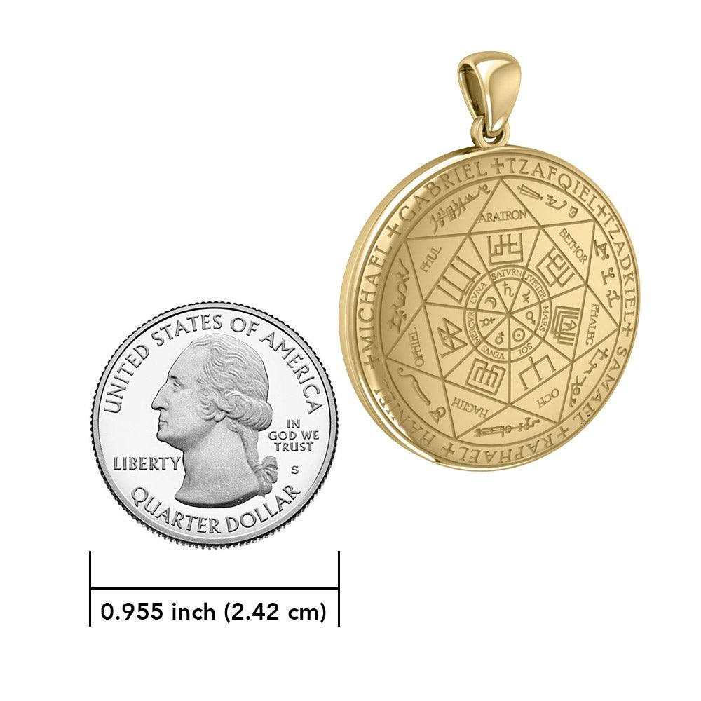 The Seven Archangels Solid Gold Pendant | Minor & Co.