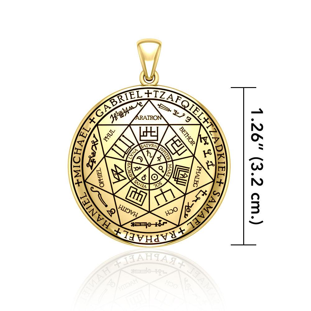 The Seven Archangels Solid Gold Pendant | Minor & Co.