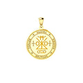 Archangel Raziel Sigil Solid Gold Pendant (Small) | Minor & Co.