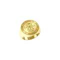 Archangel Raziel Sigil Solid Yellow Gold Ring | Minor & Co.