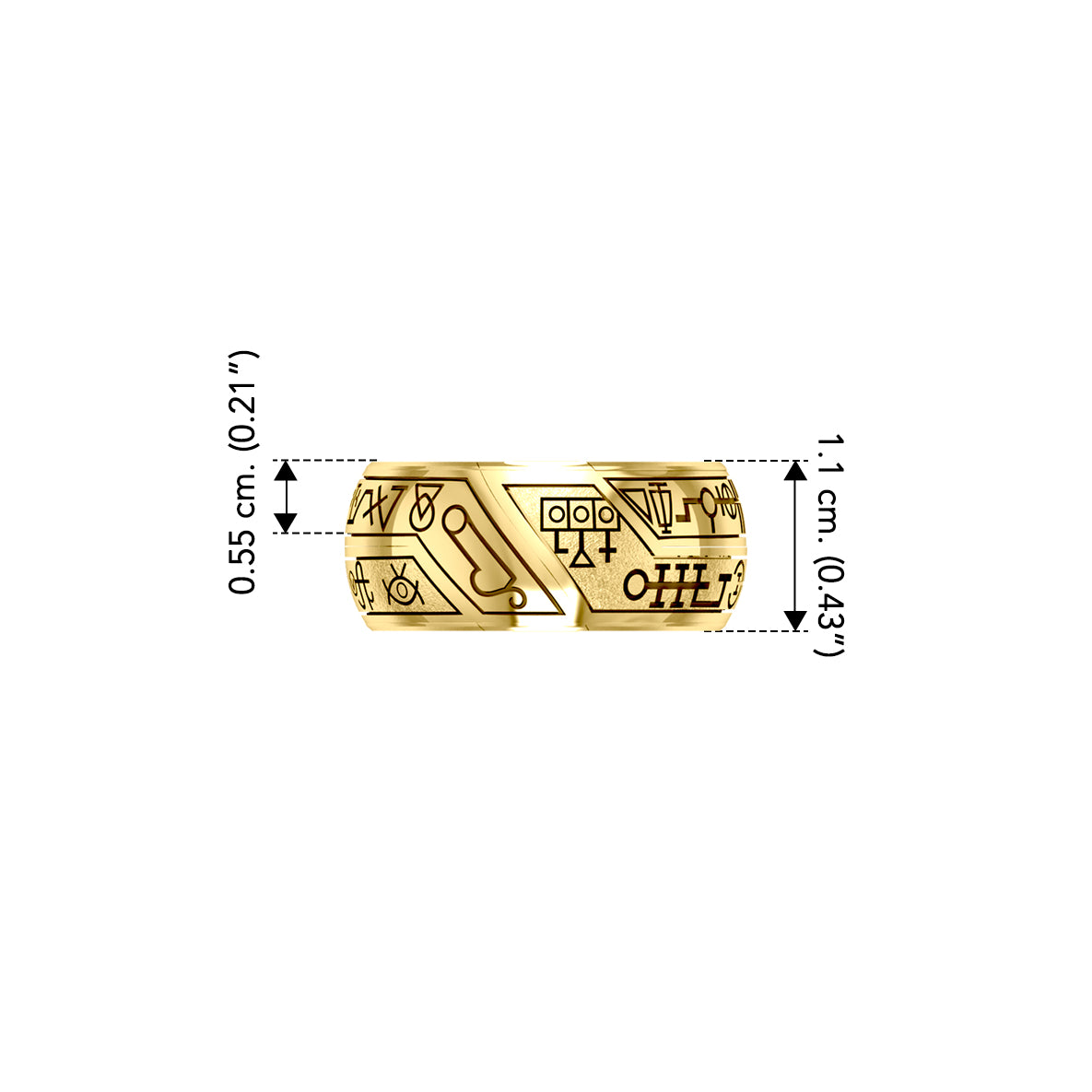 Archangels & Demons Puzzle Ring – Solid Yellow Gold | Minor & Co.