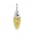 Archangel Uriel Sterling Silver and Gold Vial Pendant | Minor & Co.