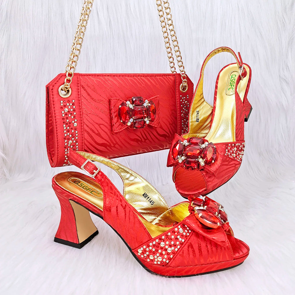 New Shoes And Bag Matching Set HRF1-9 | Minor & Co.