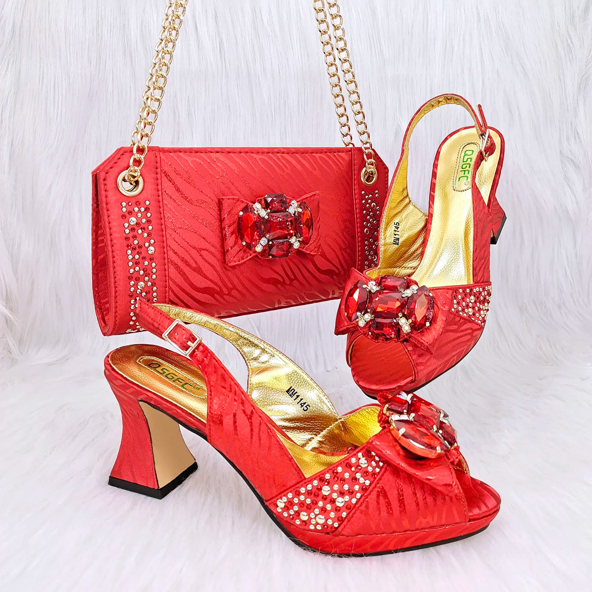 New Shoes And Bag Matching Set HRF1-9 | Minor & Co.