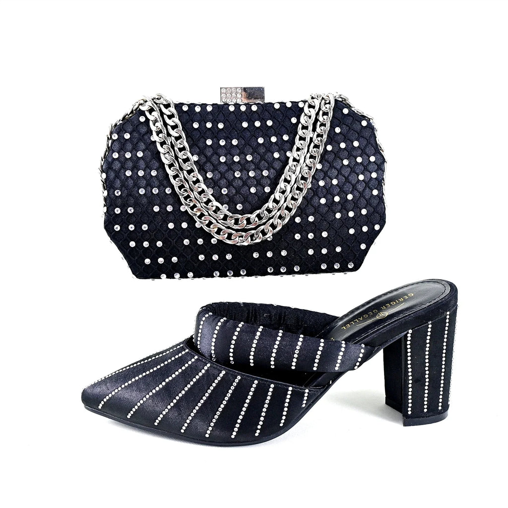 Ladies Shoes Matching Bag Set TR1-1 | Minor & Co.
