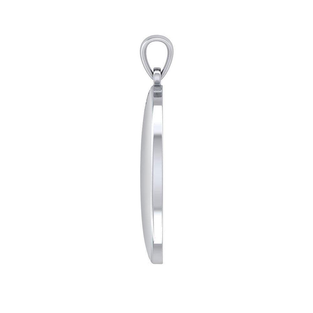 Archangel Zadkiel Sigil Small Sterling Silver Pendant | Minor & Co.