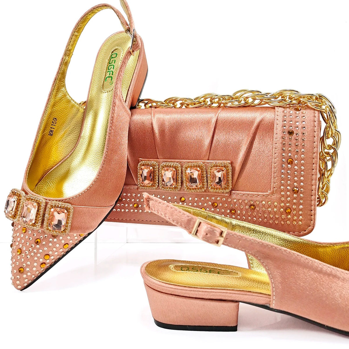 Latest Italian Style Ladies Shoes with Matching Bag Set HMP1-9 | Minor & Co.