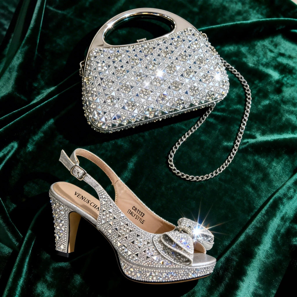 Latest Peep-Toe High Heel and Bag Set EDS40 | Minor & Co.