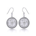 Archangel Michael Sigil Sterling Silver Earrings | Minor & Co.