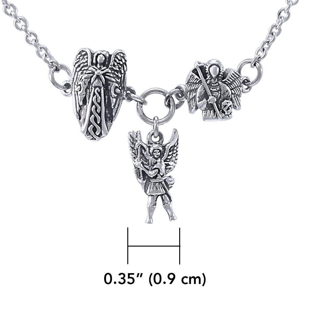 Uriel Michael Gabriel Archangel Sterling Silver Necklace | Minor & Co.