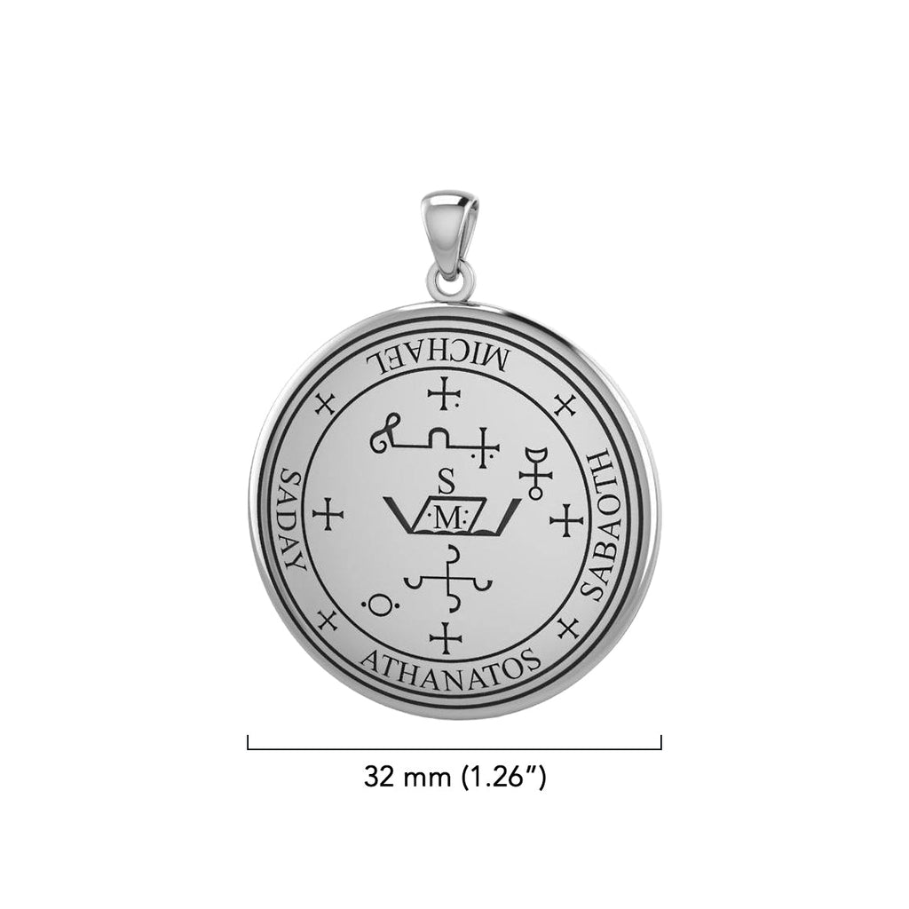 Archangel Michael Sterling Silver Pendant TPD2818 | Minor & Co.