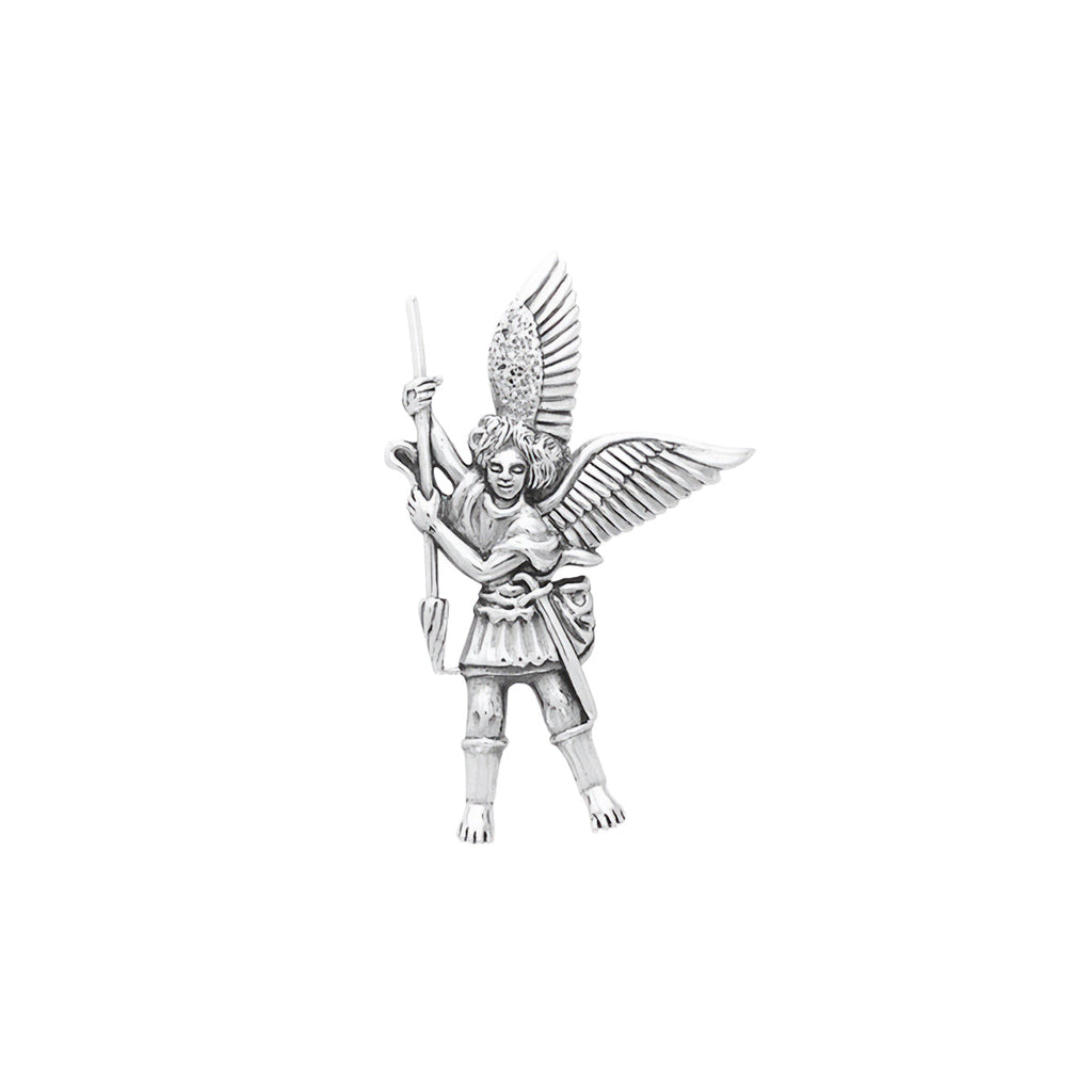 Archangel Michael Sterling Silver Pendant | Minor & Co.
