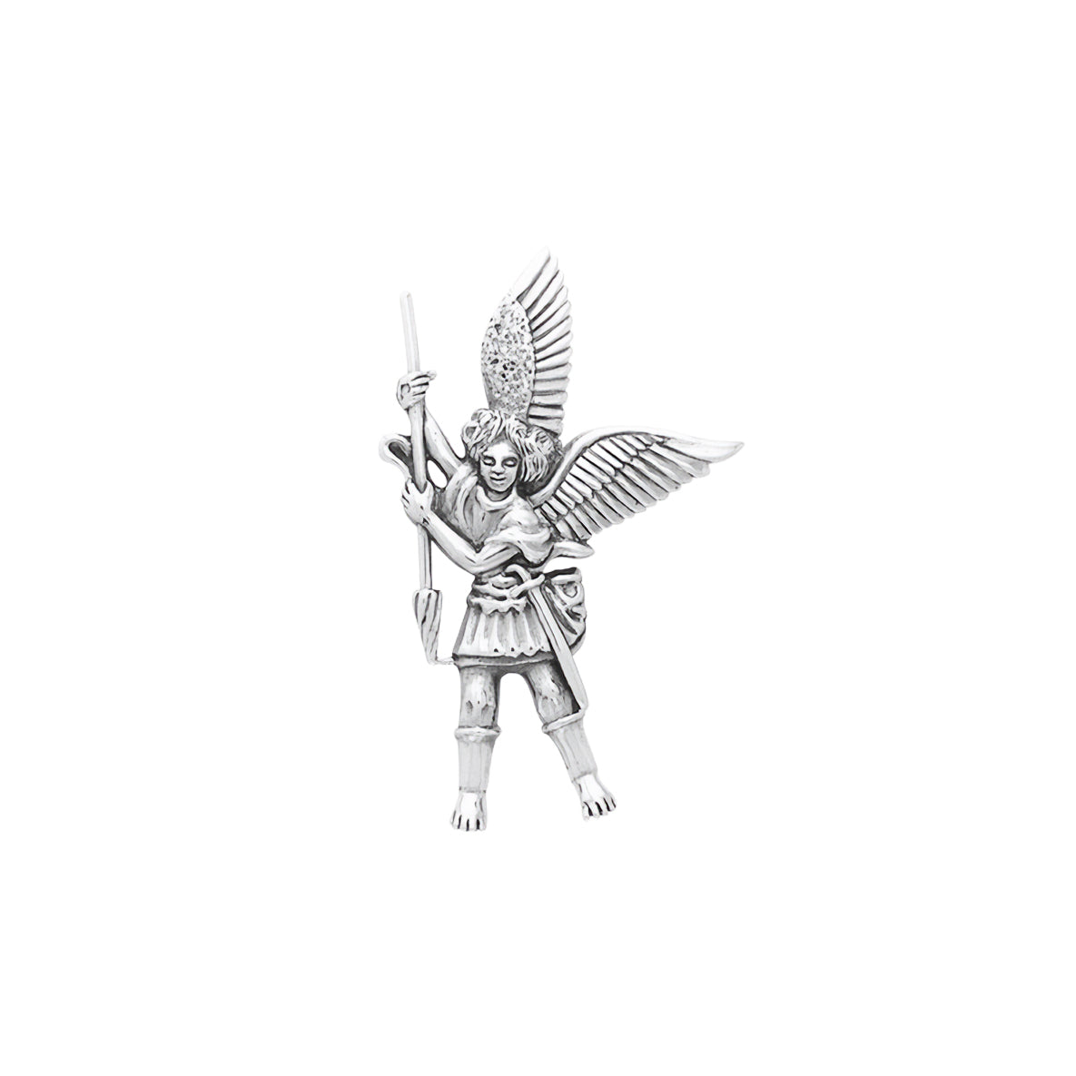 Archangel Michael Sterling Silver Pendant | Minor & Co.