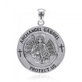 Archangel Gabriel Medallion Pendant Necklace | Minor & Co.