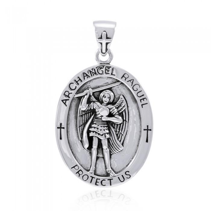 Archangel Raguel Medallion Pendant | Minor & Co.