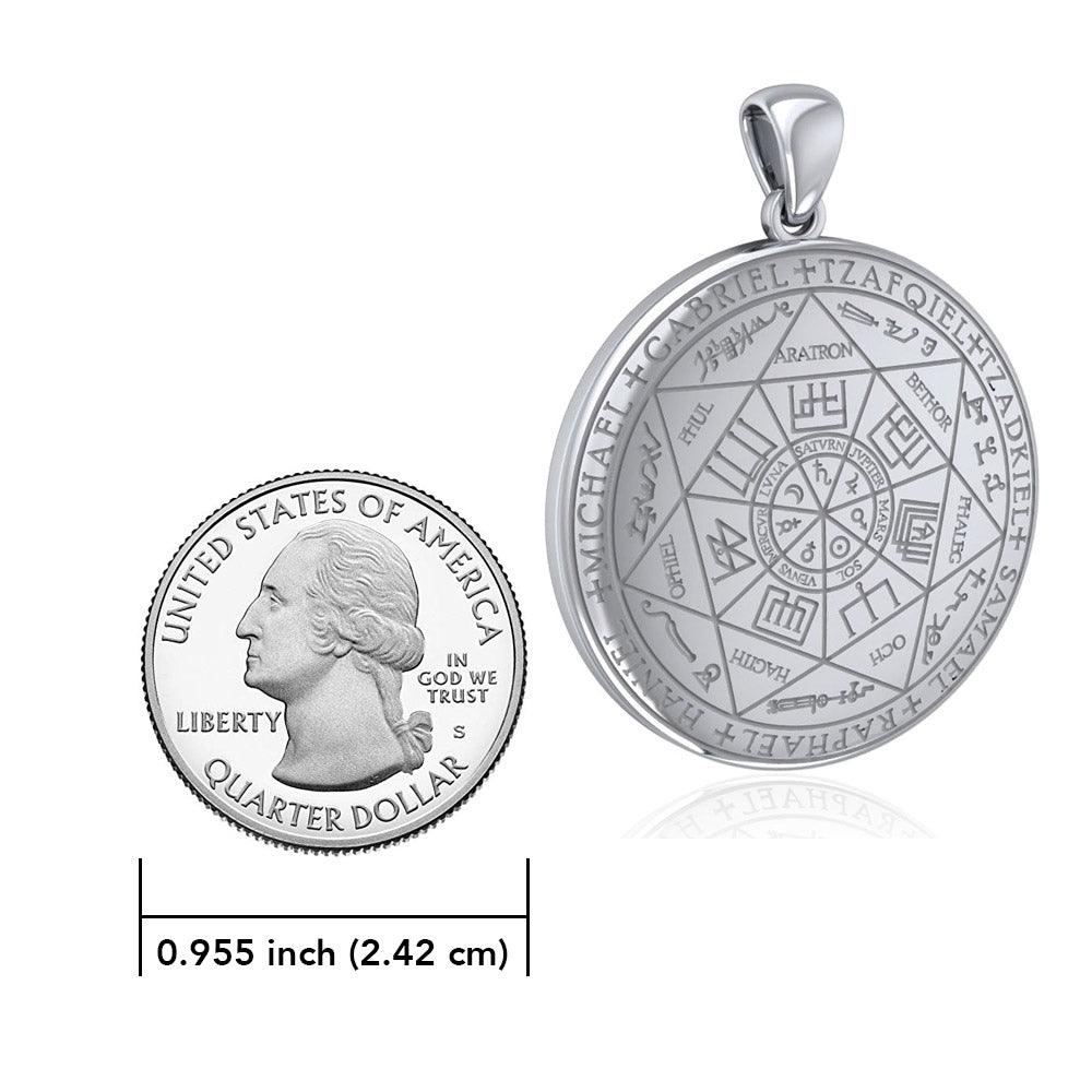 Seven Archangels Sterling Silver Pendant | Minor & Co.