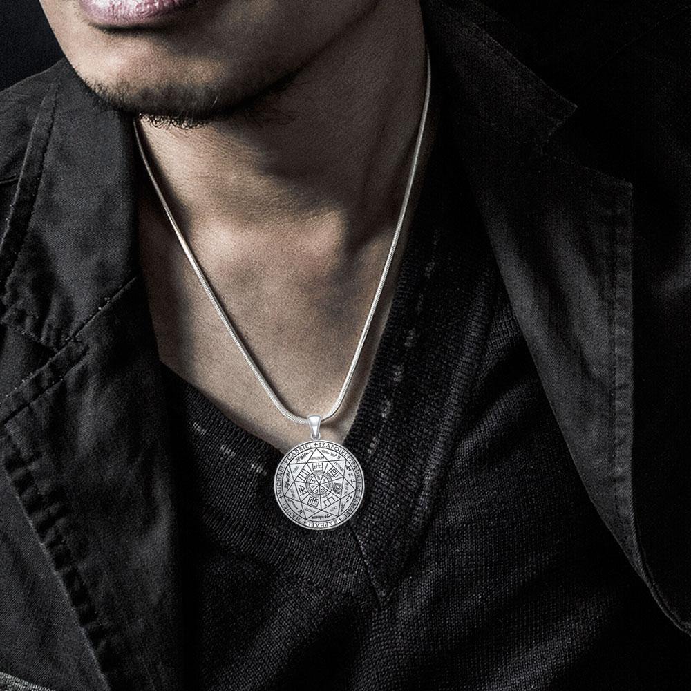 Seven Archangels Sterling Silver Pendant | Minor & Co.