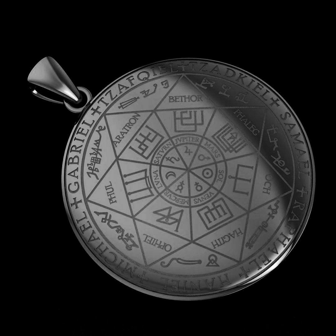 Seven Archangels Sterling Silver Pendant | Minor & Co.