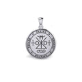 Archangel Raziel Sigil Sterling Silver Pendant (Small) | Minor & Co.