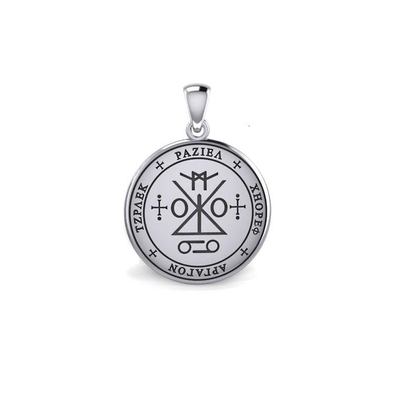 Archangel Raziel Sigil Sterling Silver Pendant (Small) | Minor & Co.