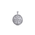 Archangel Zadkiel Sigil Small Sterling Silver Pendant | Minor & Co.