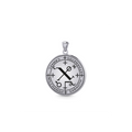 Archangel Camael Sigil Small Sterling Silver Pendant | Minor & Co.