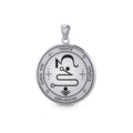 Archangel JOFIEL Sigil Small Sterling Silver Pendant | Minor & Co.