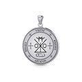 Archangel RAZIEL Sigil Small Sterling Silver Pendant | Minor & Co.