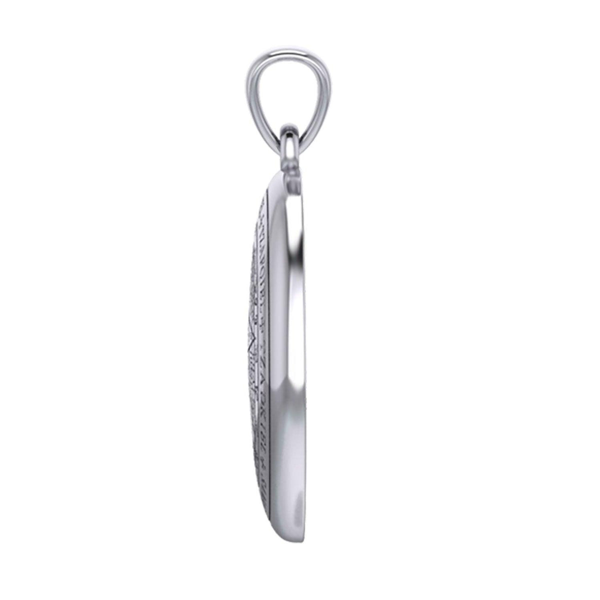 Sigil of Seven Archangels Inspired Sterling Silver Pendant | Minor & Co.