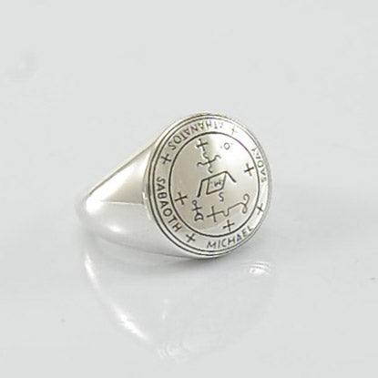 Archangel Michael Sigil Sterling Silver Ring | Minor & Co.