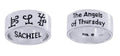 Archangel Sachiel Sigil Sterling Silver Ring | Minor & Co.
