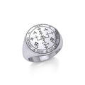Archangel Uriel Sigil Sterling Silver Ring | Minor & Co.