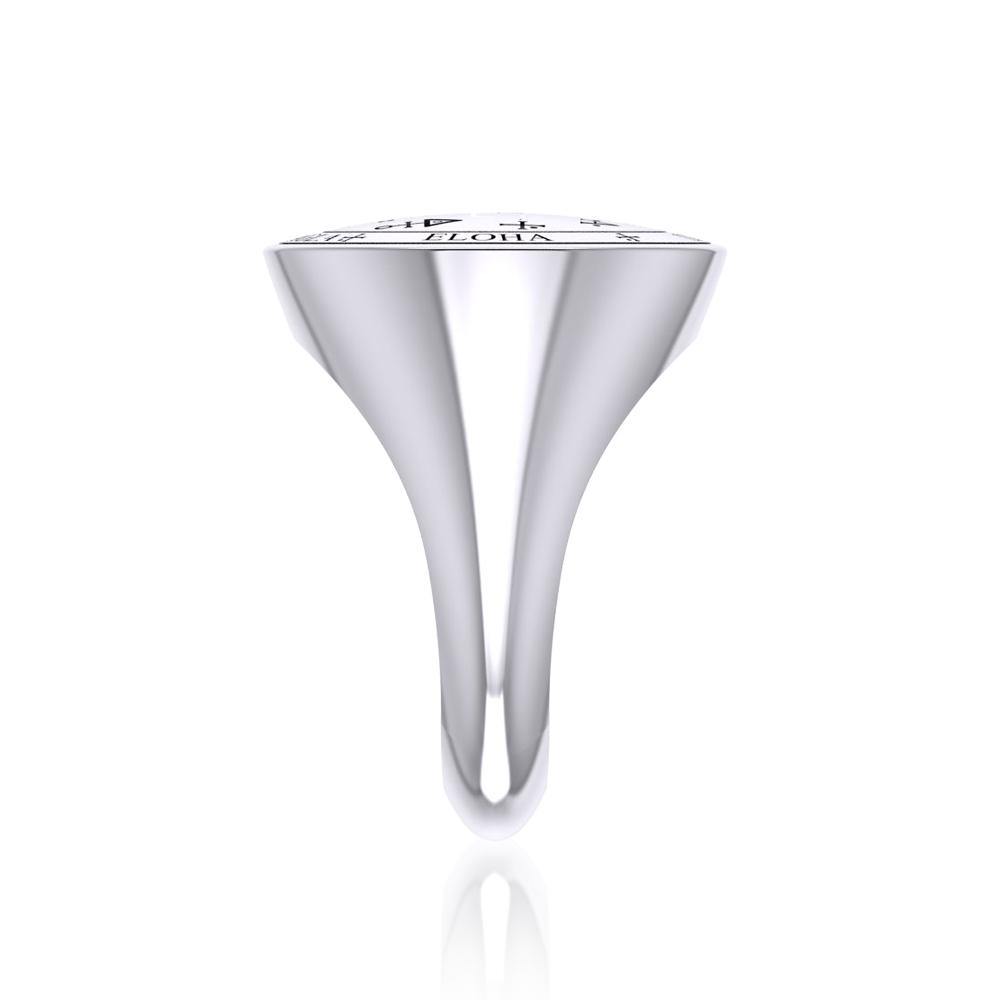 Archangel Uriel Sigil Sterling Silver Ring | Minor & Co.