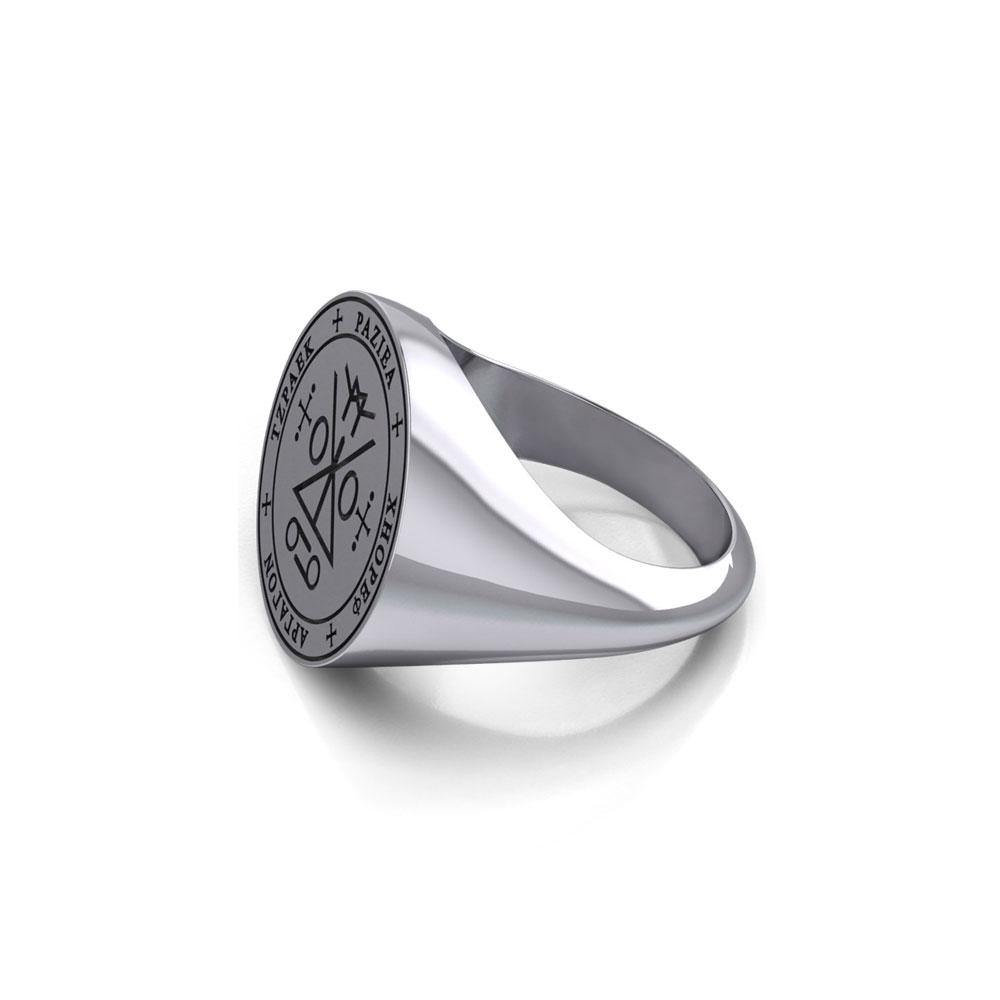 Archangel Raziel Sigil Sterling Silver Ring | Minor & Co.