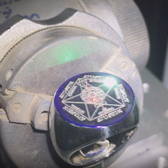 Highest Sigil Sterling Silver Ring Archangel Sigil | Minor & Co.