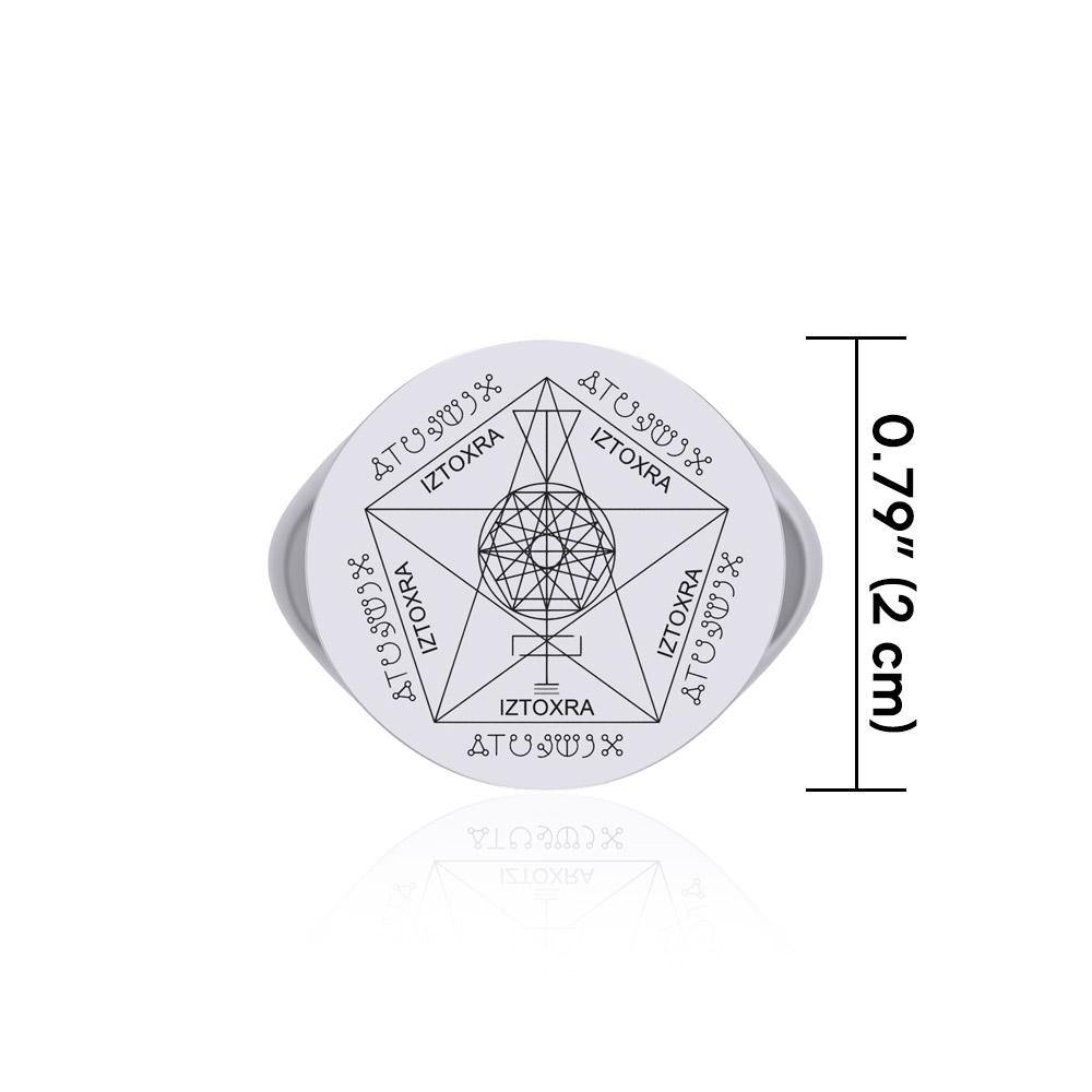 Highest Sigil Sterling Silver Ring Archangel Sigil | Minor & Co.