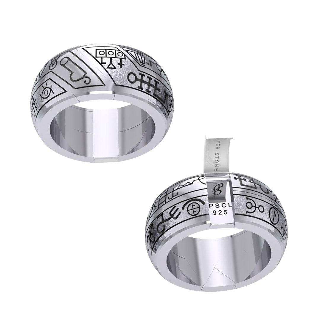 Archangels & Demons Puzzle Ring – Sterling Silver | Minor & Co.