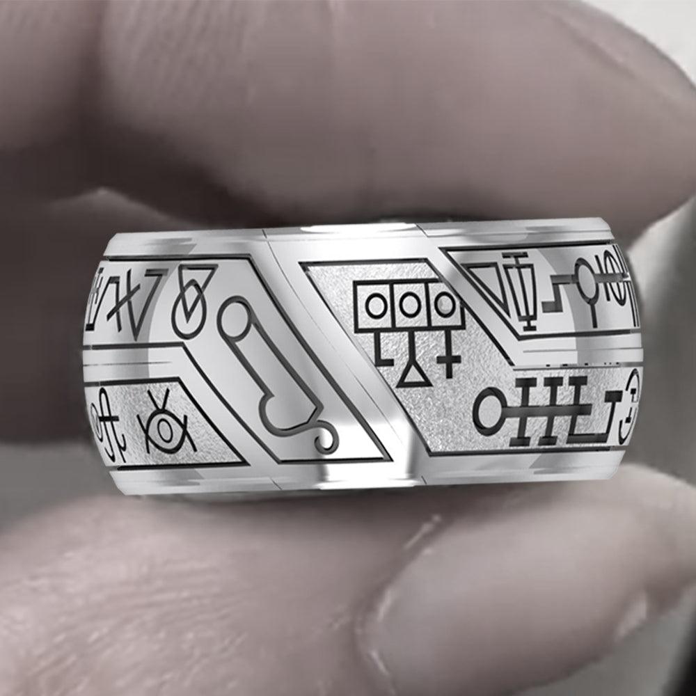 Archangels & Demons Puzzle Ring – Sterling Silver | Minor & Co.