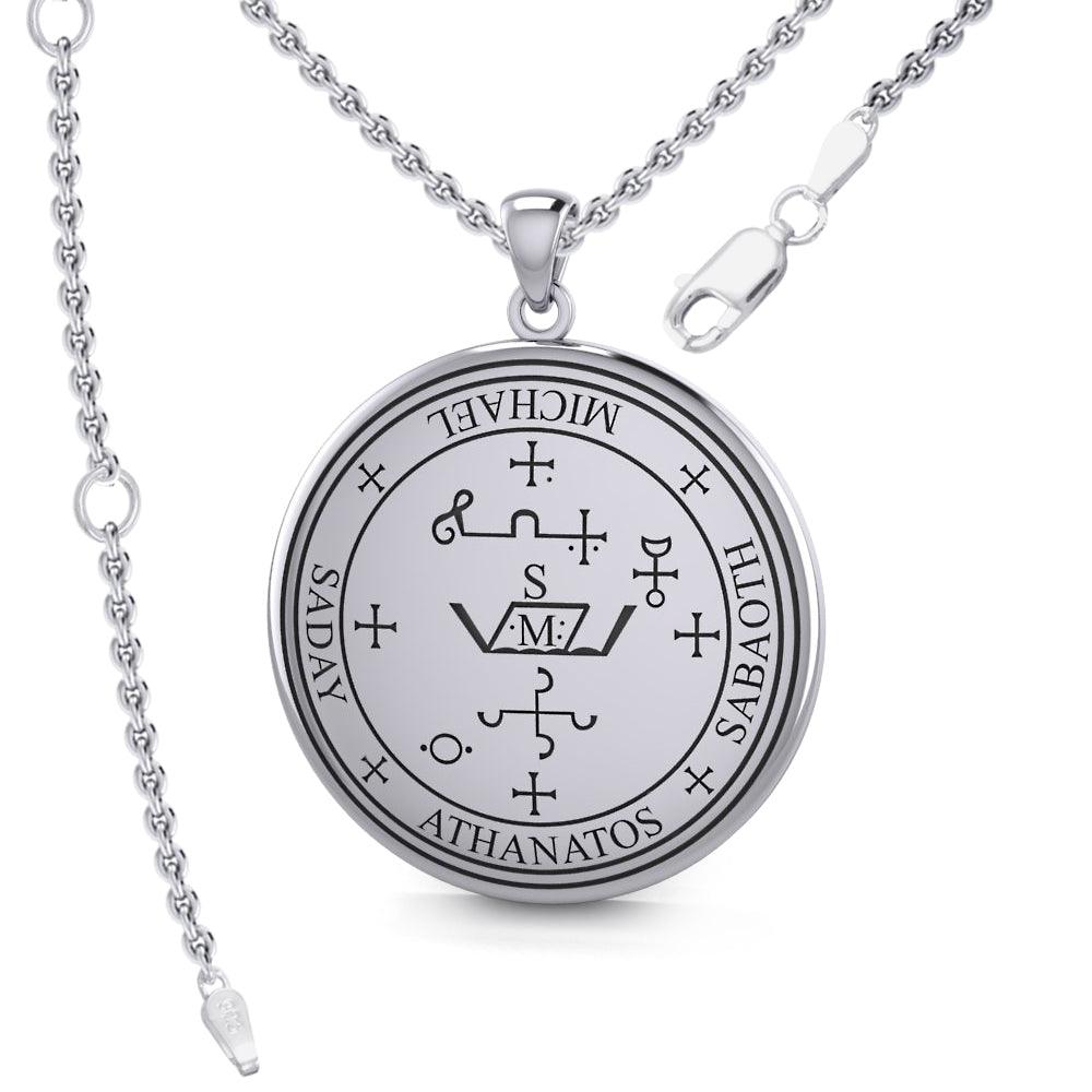 Archangel Michael Sterling Silver Pendant TPD2818 | Minor & Co.