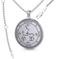 Archangel Samael Sigil Sterling Silver Pendant TPD2823 | Minor & Co.