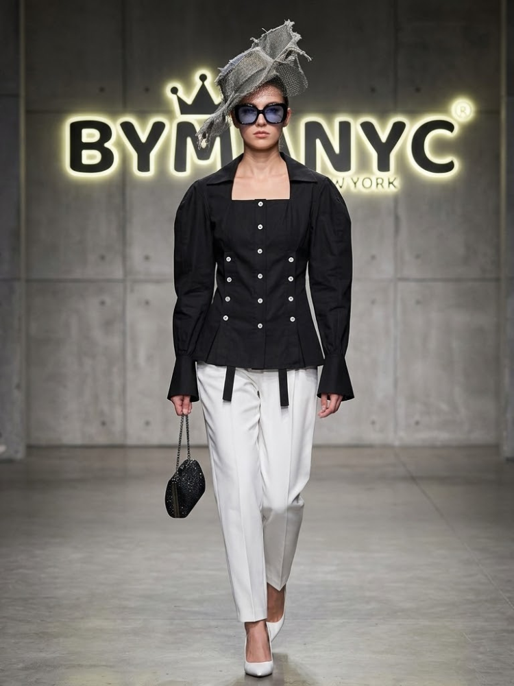 Women's Avant-Garde Corset Blouse – BYMANYC New York | Minor & Co.