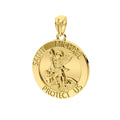 Archangel Michael Pendant 14K Gold Vermeil Over Sterling Silver | Minor & Co.
