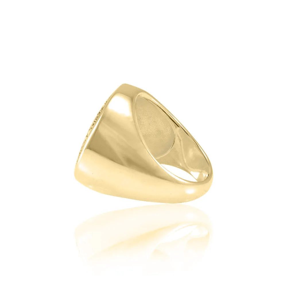 Men's Seven Archangels Signet Ring – Sterling Silver, Gold Vermeil | Minor & Co.