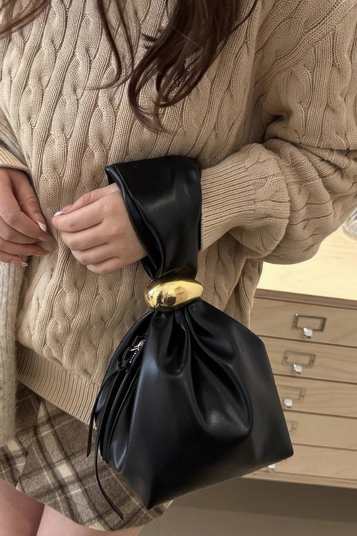 Women's Wrist Bag Faux Leather – BYMANYC New York | Minor & Co.