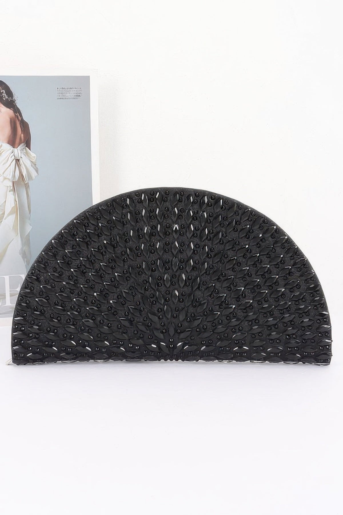 Women's Party Clutch Rhinestone Half Moon – BYMANYC New York | Minor & Co.